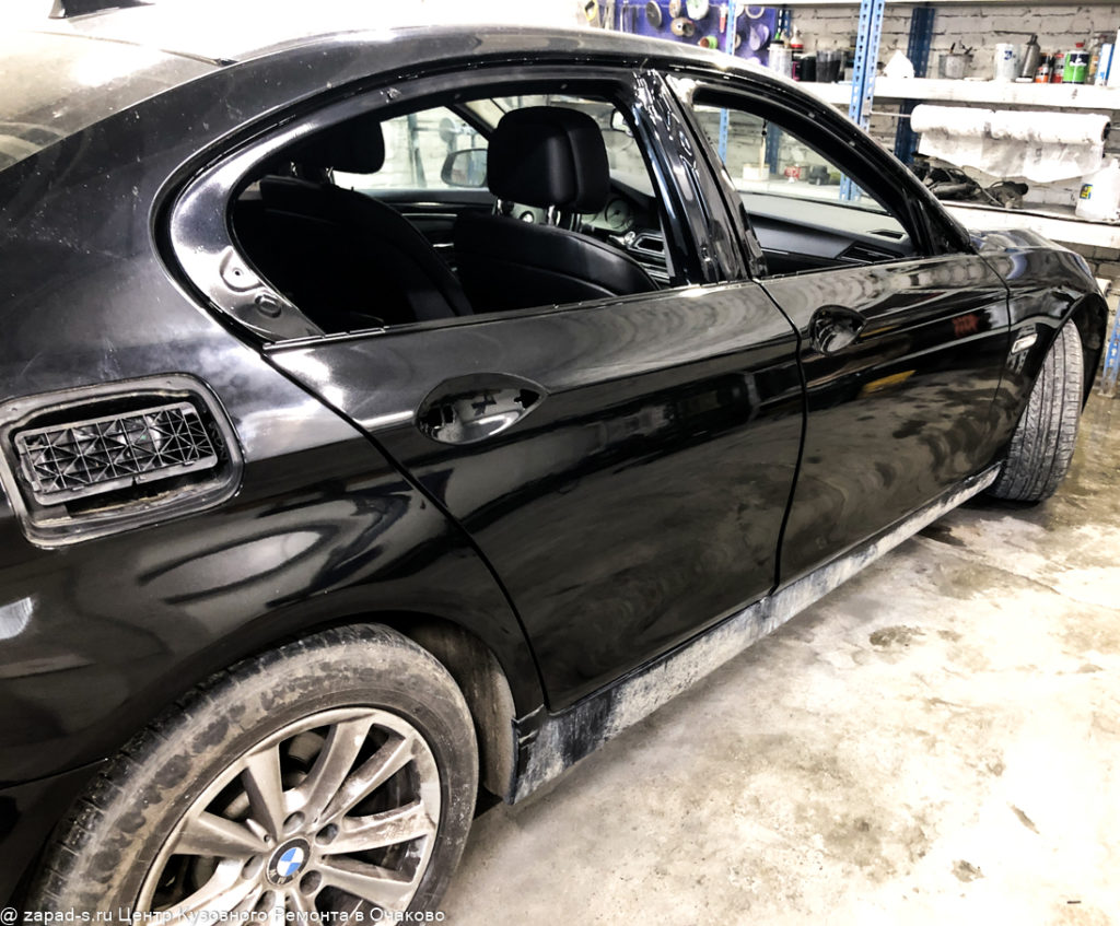 Покраска дверей BMW 5